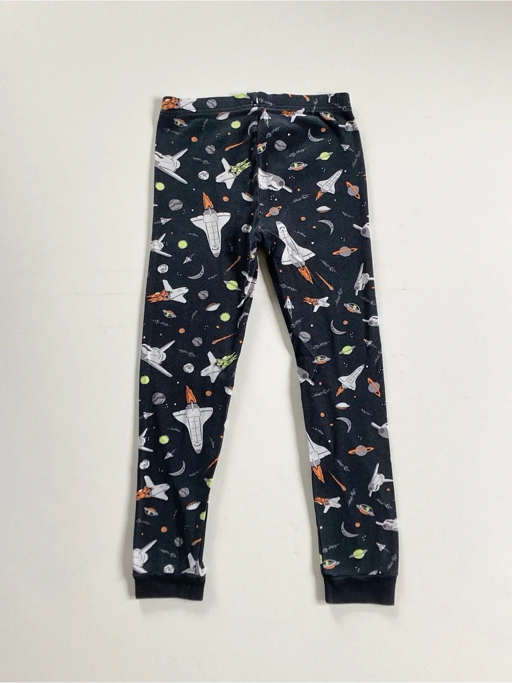Carter's Black Space Shuttle Pajamas